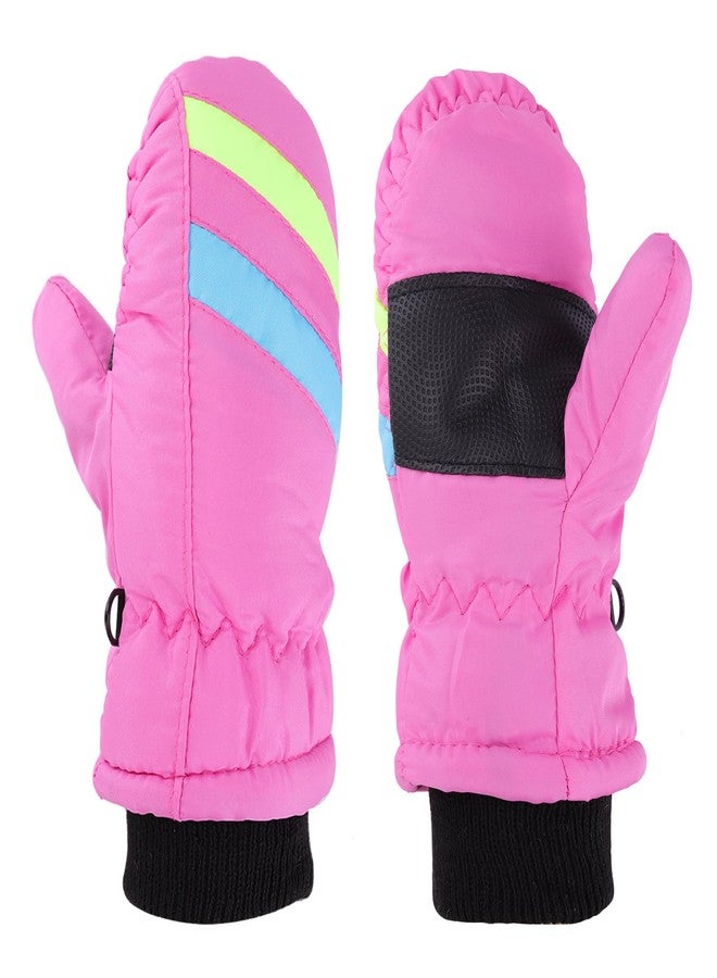 CaySep Winter Ski-Gloves for Boys Girls Water-Resistant Warm Snow Gloves for Outddor Activities（Kids 2-5 Years） - Image 3